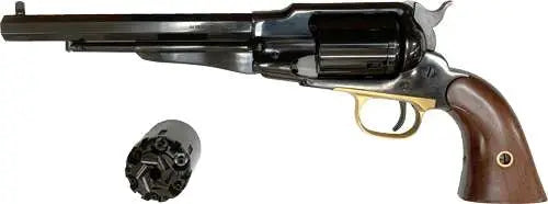 CIMARRON 1858 PREACHER REM DUAL CYLINDER 8" 45LC/44 REVOLVER