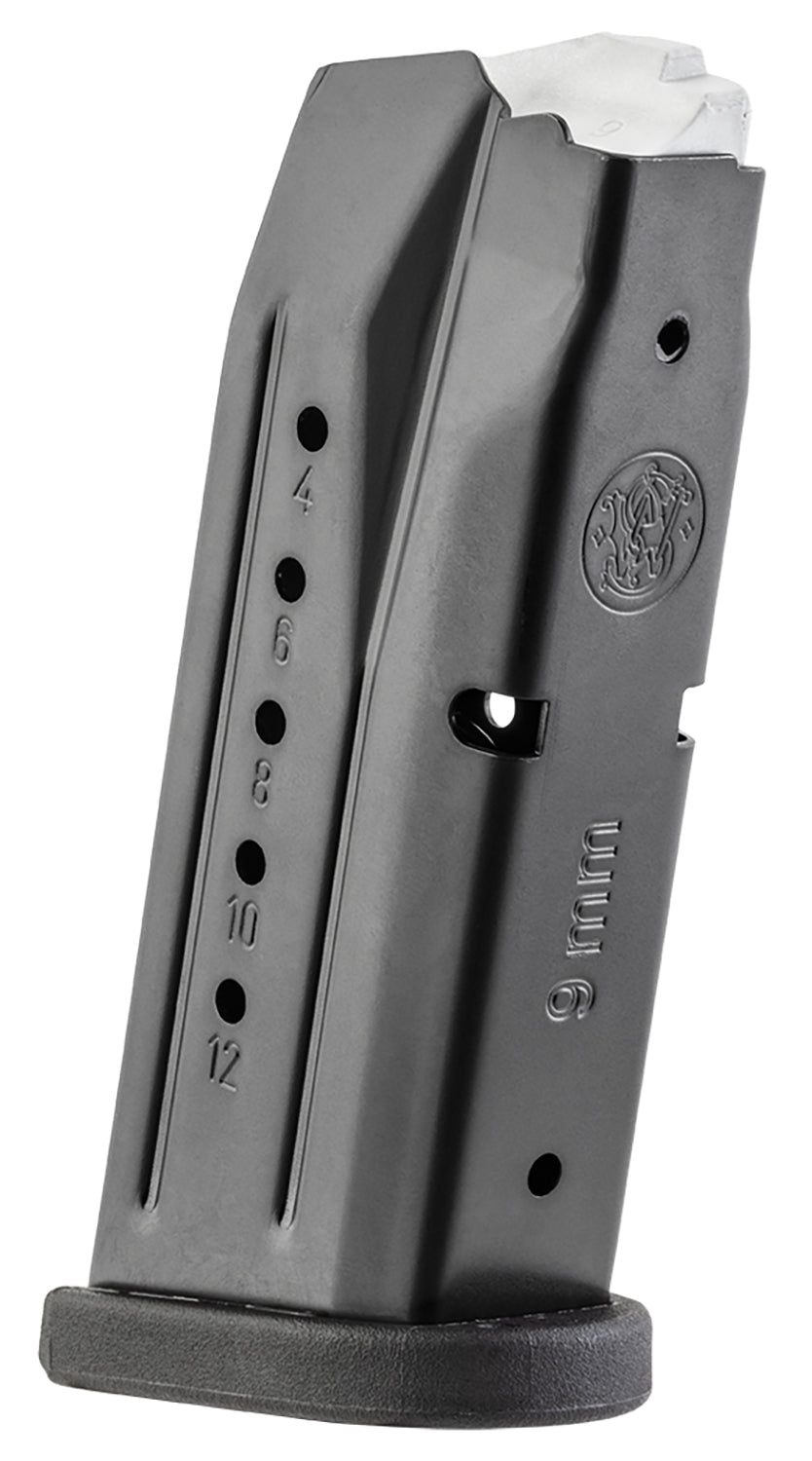 Smith & Wesson 194540000 M&P Compact 12rd 9mmLuger Blued Steel
