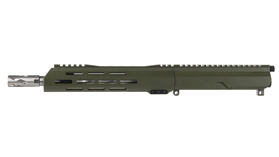 BC-15 .223 Wylde Right Side Charging Upper, 10.5" 416R SS M4 Barrel, 1:7 Twist, Carbine Length Gas System, MLOK Split Rail