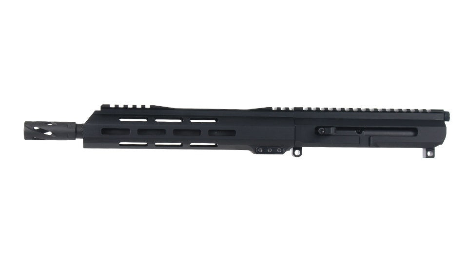 BC-15 5.56 NATO Left Side Charging Right Eject Complete Upper Assembly, 10.5" Parkerized Contour Barrel, 1:7 Twist, Carbine Length Gas System, 10" M-LOK Rail