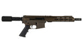 BC-15 5.56 NATO Midnight Bronze Cerakote Side Charging Complete Pistol, 10.5" Parkerized Contour Barrel, 1:7 Twist, Carbine Length Gas System, 10" M-LOK Rail