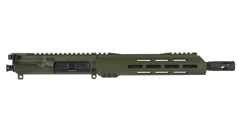 BC-15 5.56 NATO Forged Upper, 10.5" Parkerized Contour - 0.75, 1:8 Twist, 4150 Carbine Length Gas System, MLOK Split Rail - Micro Flash Hider