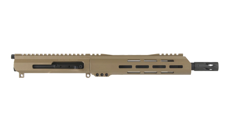 BC-15 5.56 NATO Side Charging Upper, 10.5" Parkerized Contour - 0.75, 1:8 Twist, 4150 Carbine Length Gas System, MLOK Split Rail - Micro Flash Hider