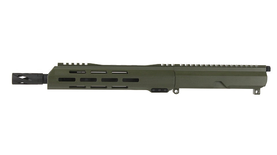 BC-15 5.56 NATO Side Charging Upper, 10.5" Parkerized Contour - 0.75, 1:8 Twist, 4150 Carbine Length Gas System, MLOK Split Rail - Micro Flash Hider