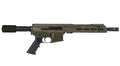 BC-15 12.7X42 Olive Drab Green Cerakote Side Charging Complete Pistol, 10.5" Parkerized Heavy Barrel, 1:20 Twist, Pistol Length Gas System, 10" M-LOK Rail
