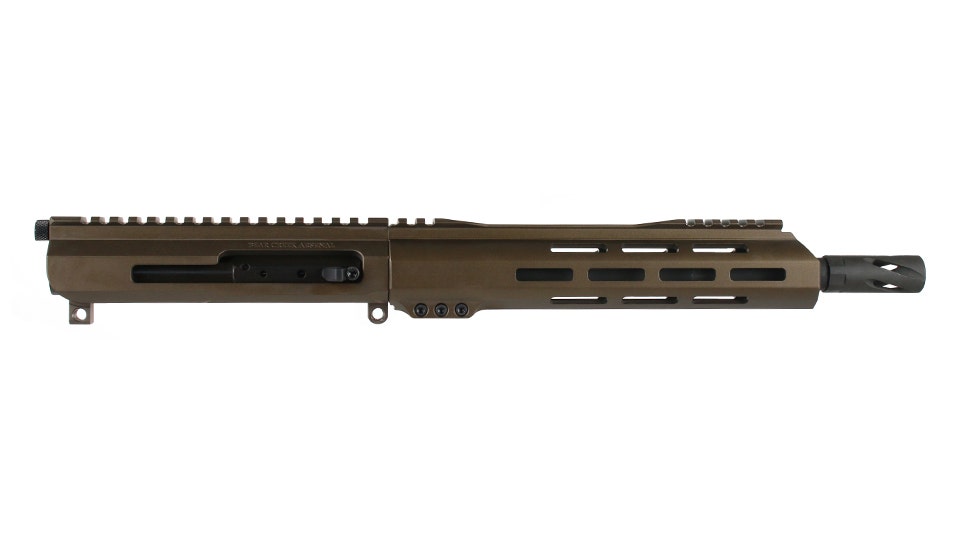 BC-15 12.7x42 Right Side Charging Upper, 10.5" Parkerized Heavy Barrel, 1:20 Twist, Pistol Length Gas System, 9.5" MLOK Split Rail