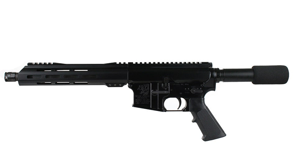 BC-15 .338 ARC Side Charging Complete Pistol, 10.5" Parkerized Heavy Barrel, 1:8 Twist, Pistol Length Gas System, M-LOK Rail, Micro Flash Hider