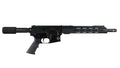 BC-15 5.56 NATO Bolt Action Style Complete Pistol, 12.5" Parkerized SOCOM Barrel, 1:7 Twist, Mid Length Length Gas System, M-LOK Rail