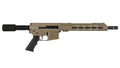 BC-15 5.56 NATO Flat Dark Earth Cerakote Side Charging Complete Pistol, 12.5" Parkerized SOCOM Barrel, 1:7 Twist, Mid Length Length Gas System, 12" M-LOK Rail