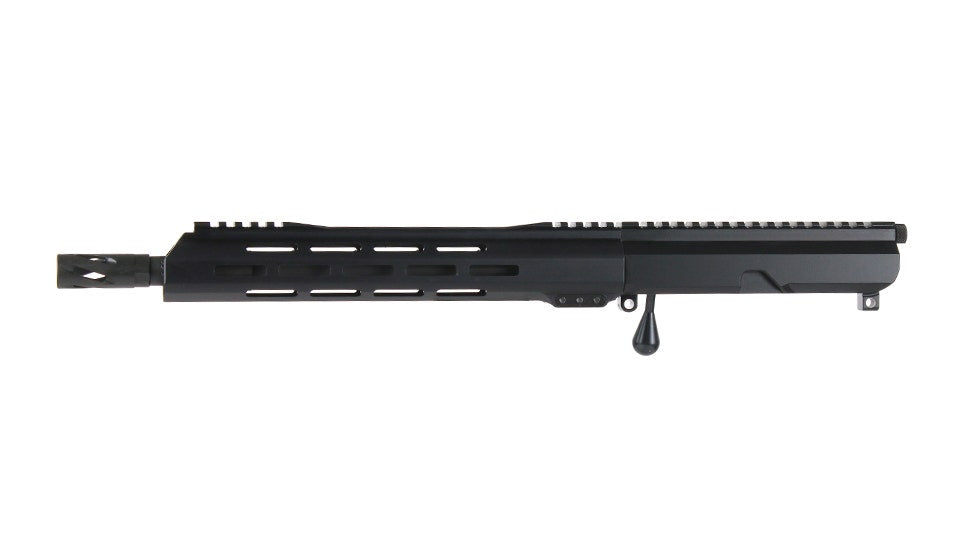 BC-10 8.6 Blackout Bolt Action Style Complete Upper Assembly, 12.5" Parkerized SOCOM Barrel, 1:3 Twist, M-LOK Rail