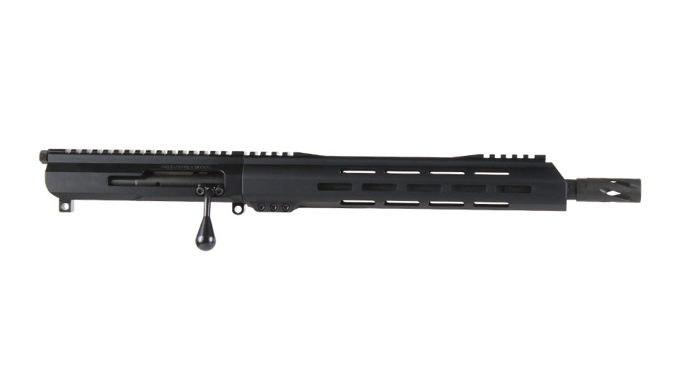 BC-10 8.6 Blackout Bolt Action Style Complete Upper Assembly, 12.5" Parkerized SOCOM Barrel, 1:3 Twist, M-LOK Rail
