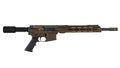 BC-15 5.56 NATO Midnight Bronze Cerakote Pistol, 14.5" Parkerized Contour Barrel, 1:7 Twist, Carbine Length Gas System, 12" M-LOK Rail