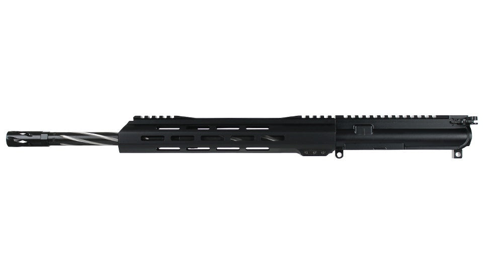 BC-15 7.62X39 Forged Complete Upper Assembly, 16" Black Nitride Stainless Heavy Barrel, 1:10 Twist, Carbine Length Gas System, 12" M-LOK Rail