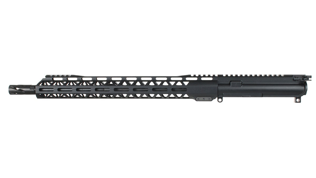 BC-15 5.56 NATO Forged Complete Upper Assembly, 16" Black Nitride Government Barrel, 1:7 Twist, Mid Length Length Gas System, 15" M-LOK Rail