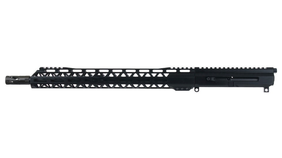 BC-15 5.56 NATO Left Side Charging Right Eject Complete Upper Assembly, 16" Black Nitride Contour Barrel, 1:7 Twist, Hammer Forged, Carbine Length Gas System, 15" M-LOK Rail