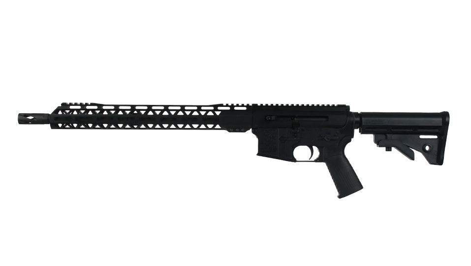 BC-15 .300 Blackout Left Side Charging Right Eject Complete Rifle, 16" Parkerized Heavy Barrel, 1:8 Twist, Carbine Length Gas System, 15" M-LOK Rail