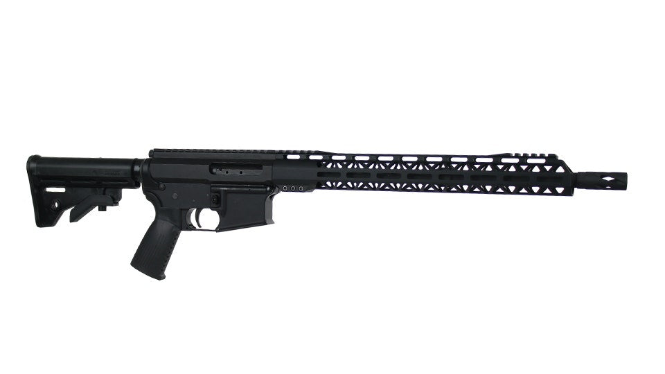 BC-15 .223 Wylde Left Side Charging Right Eject Complete Rifle, 16" Parkerized Contour Barrel, 1:8 Twist, Carbine Length Gas System, 15" M-LOK Rail