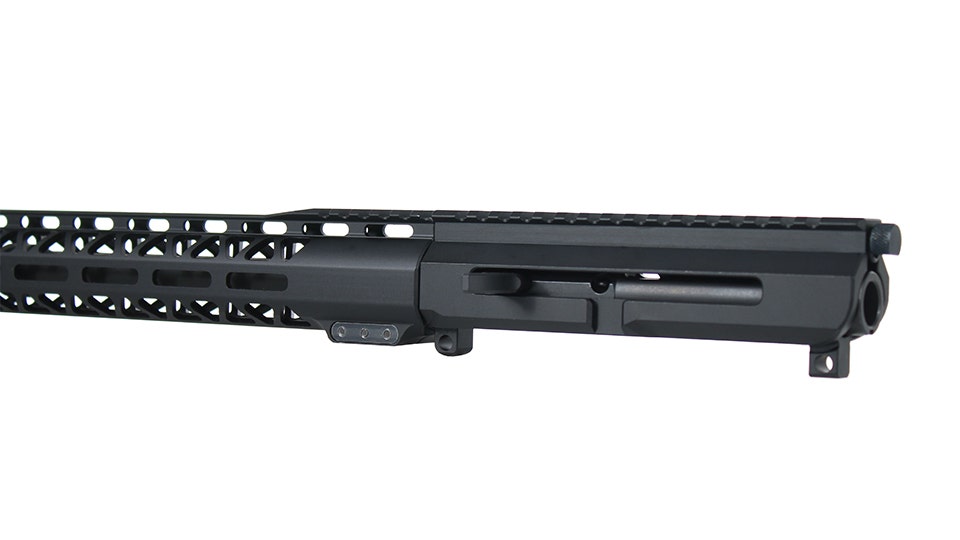 BC-15 .300 Blackout Left Side Charging Right Eject Complete Upper Assembly, 16" Parkerized Heavy Barrel, 1:8 Twist, Carbine Length Gas System, 15" M-LOK Rail