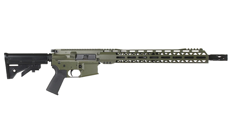 BC-15 .300 Blackout Rifle, 16" Parkerized Heavy Barrel, 1:8 Twist, Carbine Length Gas System, Talon 15" MLOK Split Rail