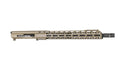 .17 HMR Flat Dark Earth Cerakote Side Charging Complete Upper Assembly, 16" Black Nitride Heavy Barrel, 1:9 Twist, 15" M-LOK Rail