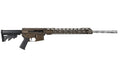 BC-15 5.56 NATO Midnight Bronze Cerakote Side Charging Complete Rifle, 22" Stainless Heavy Barrel, 1:8 Twist, Rifle Length Gas System, 15" M-LOK Rail
