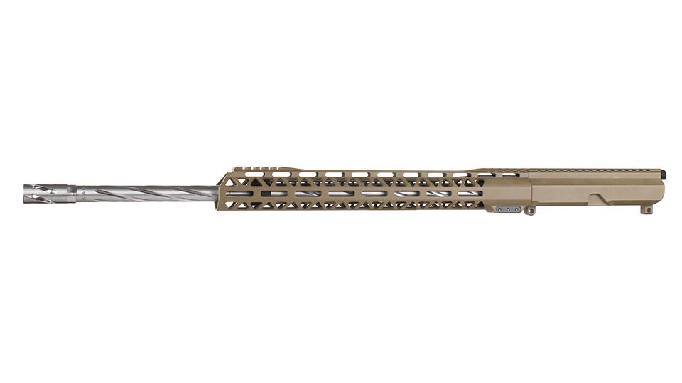 BC-15 5.56 NATO Right Side Charging Upper, 22" 416R SS Spiral Fluted Heavy Barrel, 1:8 Twist, Rifle Length Gas System| Talon 15" MLOK Split Rail