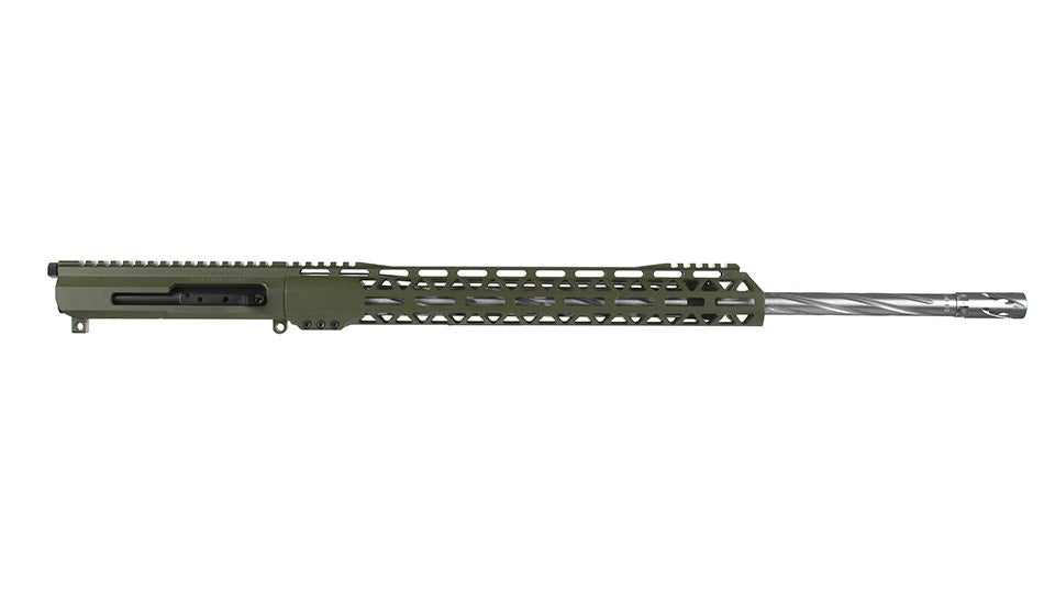 BC-15 5.56 NATO Right Side Charging Upper, 22" 416R SS Spiral Fluted Heavy Barrel, 1:8 Twist, Rifle Length Gas System| Talon 15" MLOK Split Rail
