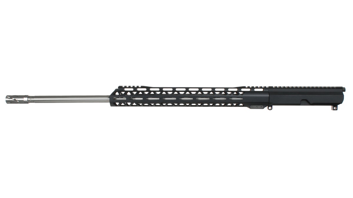 BC-15 5.56 NATO Side Charging Complete Upper Assembly, 24" Stainless Heavy Barrel, 1:8 Twist, Rifle Length Gas System, 15" M-LOK Rail