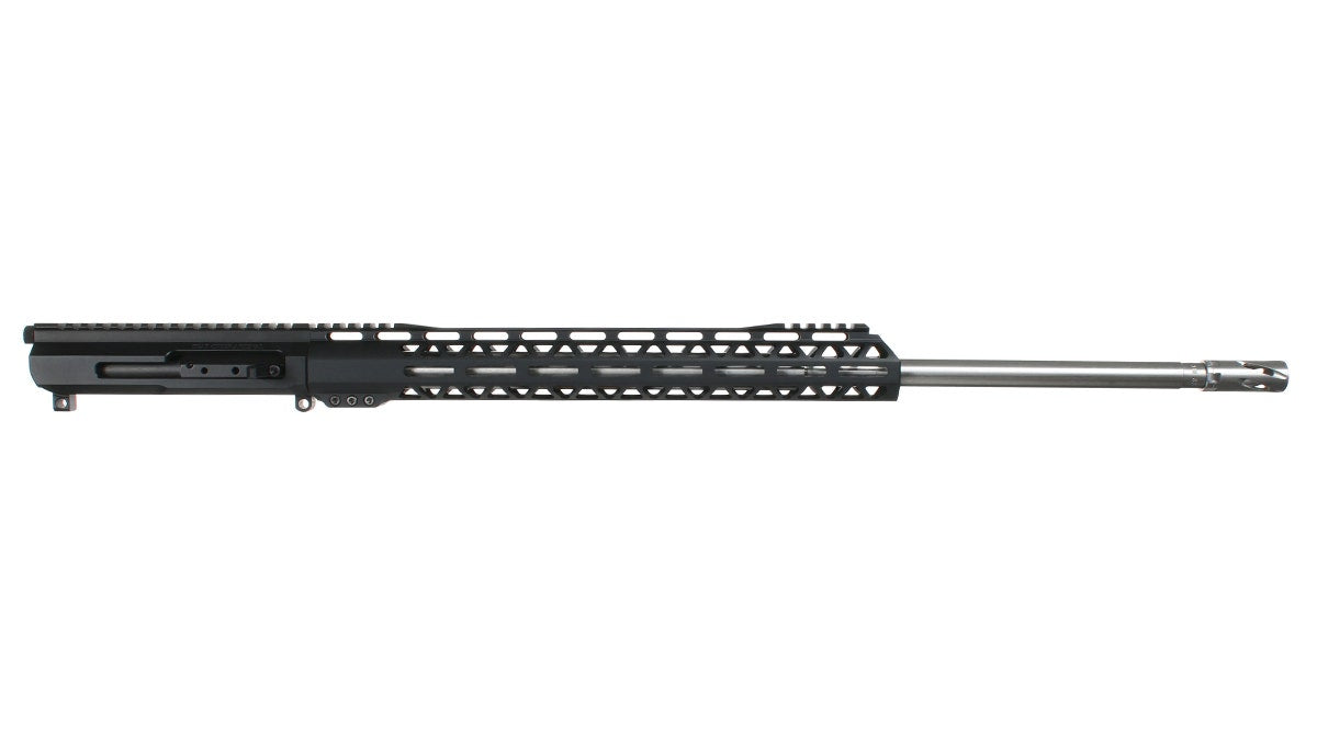 BC-15 5.56 NATO Side Charging Complete Upper Assembly, 24" Stainless Heavy Barrel, 1:8 Twist, Rifle Length Gas System, 15" M-LOK Rail