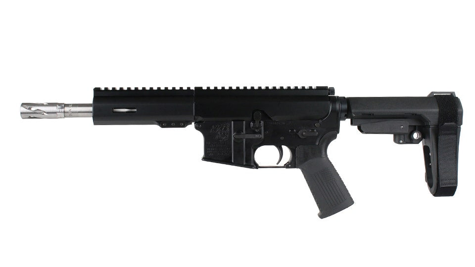 BC-15 .300 Blackout Side Charging Complete Pistol, 7.5" Stainless Heavy Barrel, 1:8 Twist, Pistol Length Gas System, 5.3" M-LOK Rail, Brace