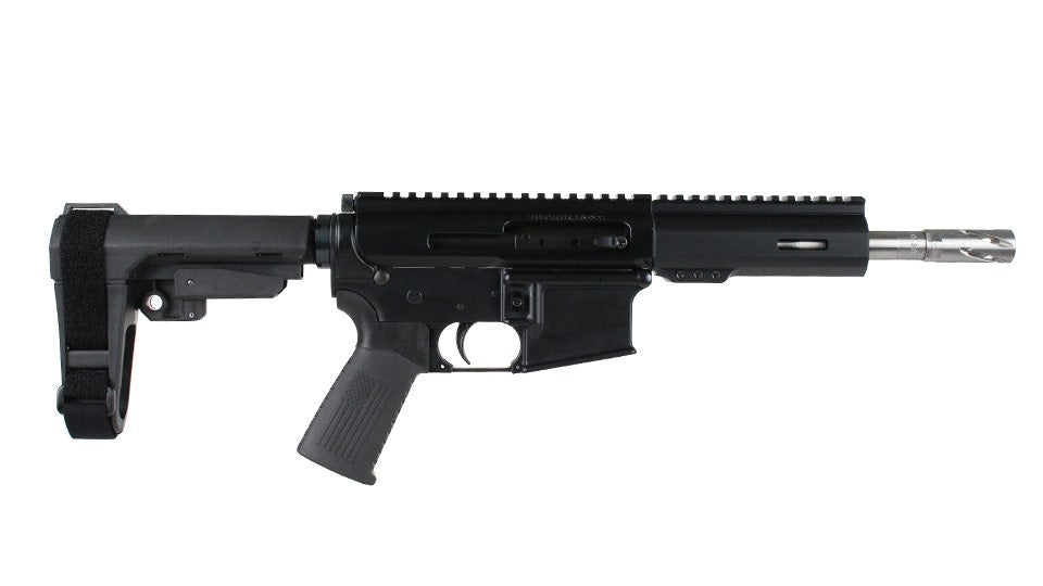 BC-15 .300 Blackout Side Charging Complete Pistol, 7.5" Stainless Heavy Barrel, 1:8 Twist, Pistol Length Gas System, 5.3" M-LOK Rail, Brace