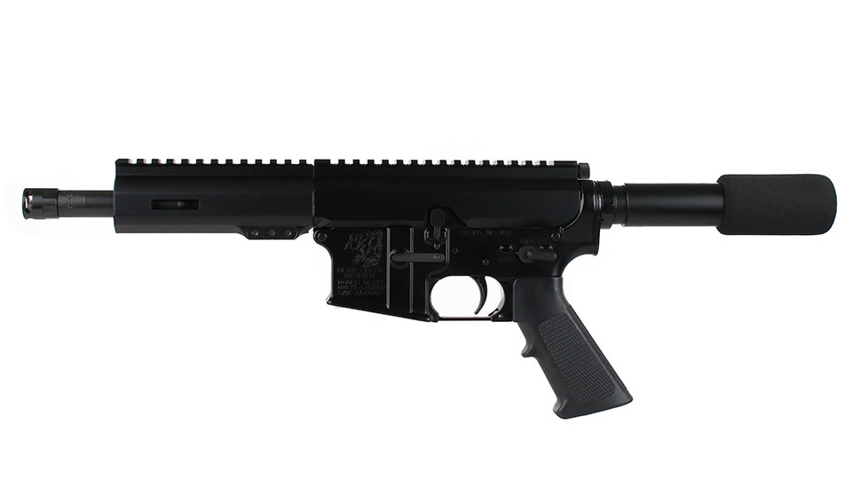 BC-15 7.62X39 Side Charging Complete Pistol, 7.5" Parkerized Heavy Barrel, 1:10 Twist, Pistol Length Gas System, M-LOK Rail, Micro Flash Hider