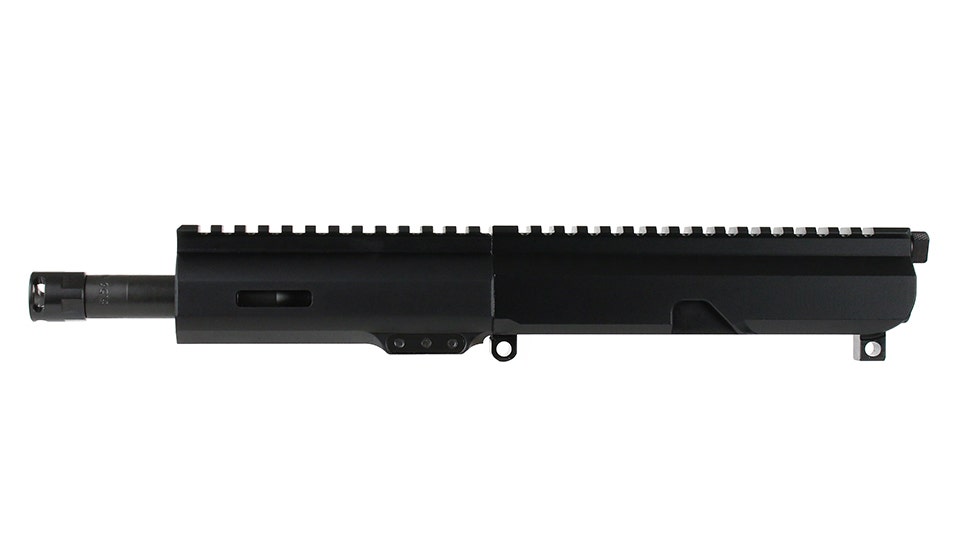 BC-15 5.56 NATO Side Charging Complete Upper Assembly, 7.5" Parkerized Contour Barrel, 1:7 Twist, Pistol Length Gas System, 5.3" M-LOK Rail, Micro Flash Hider