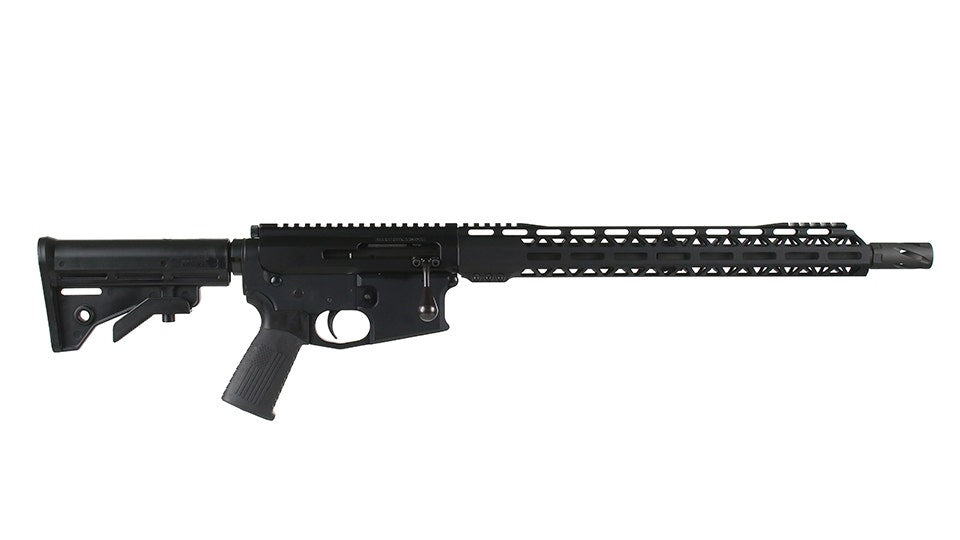 BC-15 .300 Blackout Bolt Action Style Billet Rifle, 16" Parkerized Heavy Barrel, 1:8 Twist, 15" MLOK Split Rail