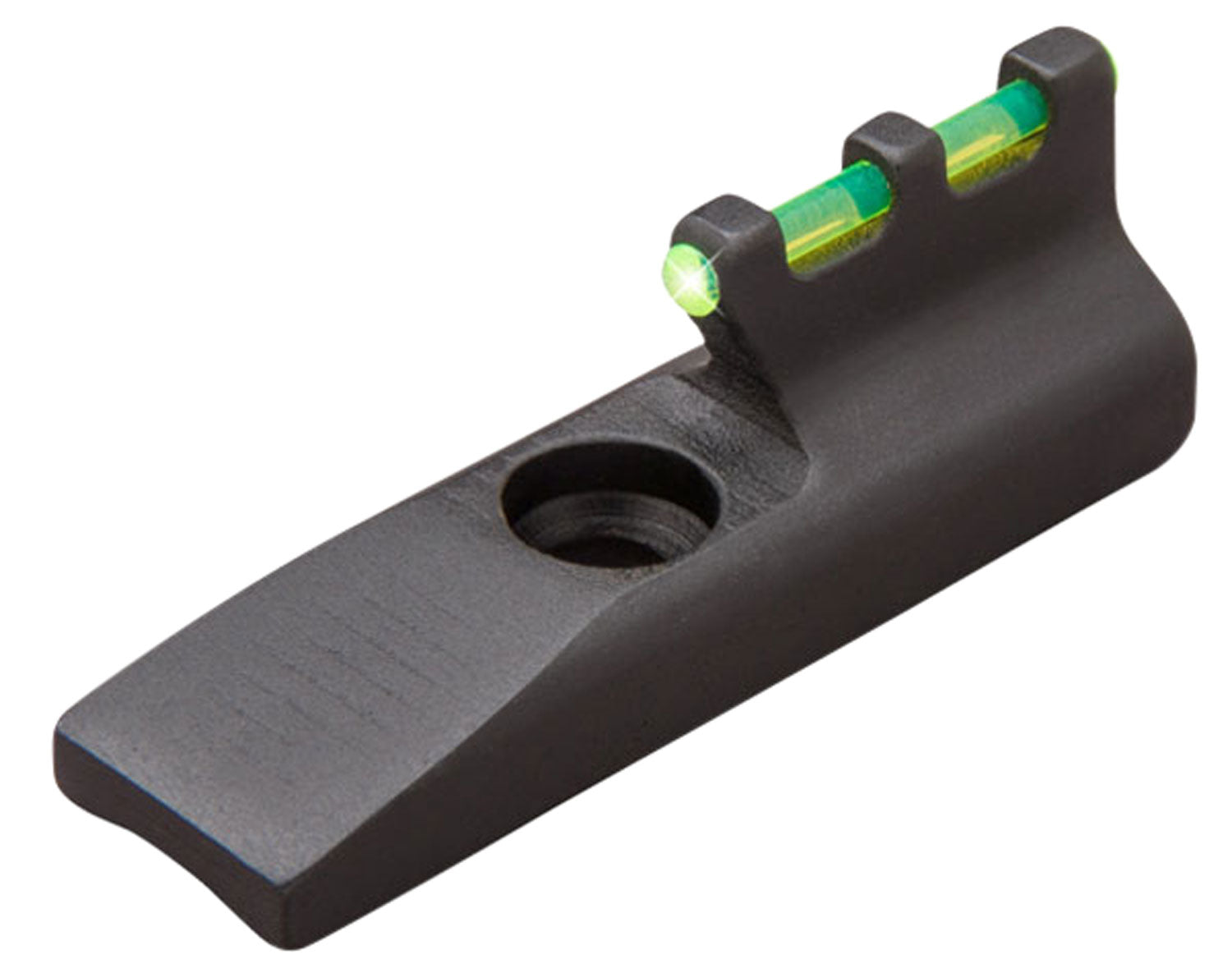 TruGlo TG965G Front Sight  Green Fiber Optic Front/Black Frame Fits Browning Buck Mark Fits Ruger MK II/MK III/MK IV, 22
