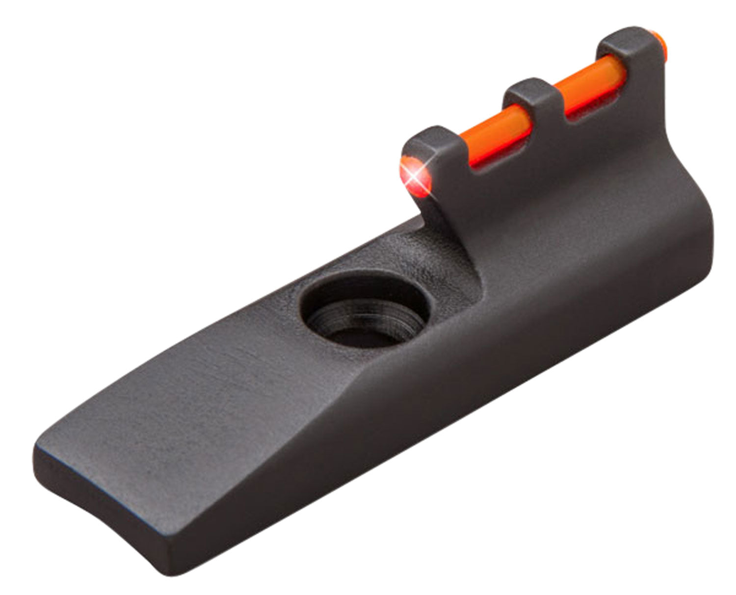 TruGlo TG965R Front Sight  Red Fiber Optic Front/Black Frame Fits Browning Buck Mark Fits Ruger MK II/MK III/MK IV, 22/4