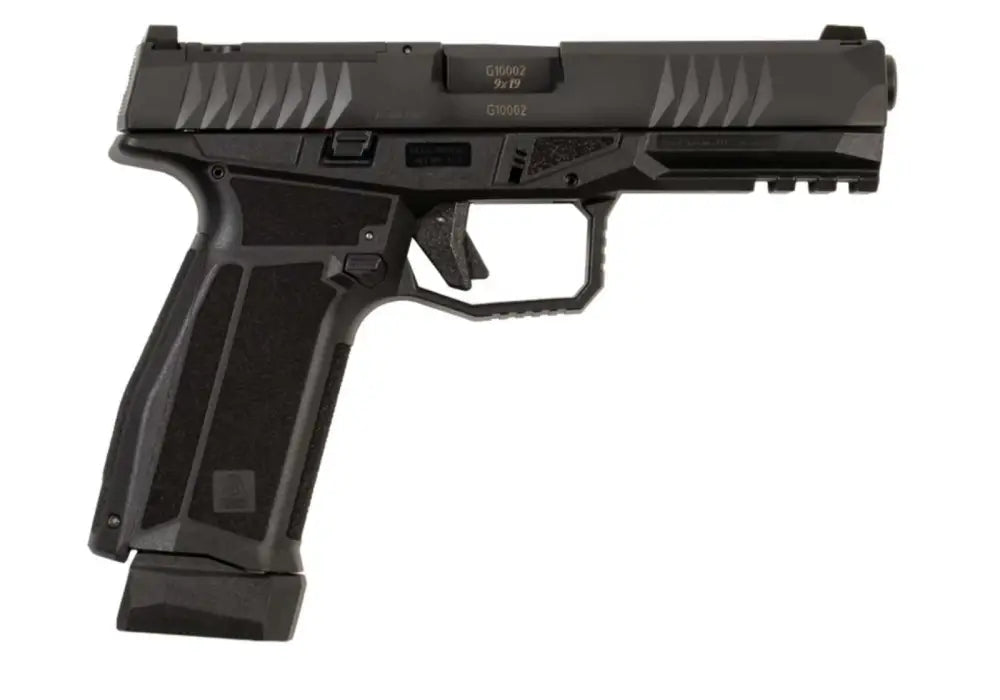 AREX DELTA L OR HGA 9MM  1X17RD MAG 1X 17+2 MAG SELIZED TRIGGER ASSEMBLY/  5X OPTICS PLATES / BLACK