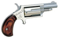 North American Arms 22M Mini-Revolver  22 WMR 5 Shot 1.63" Stainless Steel Barrel, Frame & Cylinder, Rosewood Grip Expos