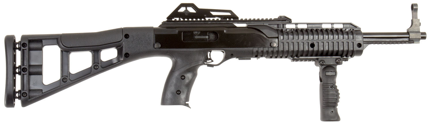 Hi-Point 3895TSFGT1 3895TS Carbine 380 ACP 10+1 16.50" Threaded Barrel, Black Metal Finish, Black All Weather Skeletoniz
