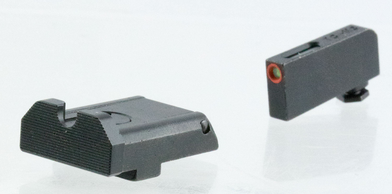 TruGlo TG13GLAPC TFX Pro  Orange Fiber Optic, Tritium Front/ Black Rear/Black Nitride Fortress Frame/Compatible w/Most G