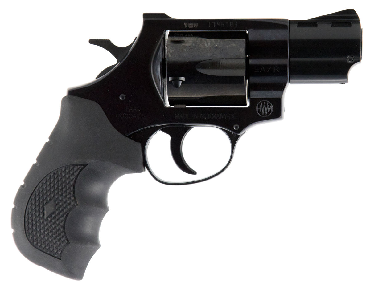 Weihrauch Guns 770130 Windicator  357 Mag 6rd 2" Blued Steel Barrel & Cylinder, Compact Steel Frame w/Exposed Hammer, Ra