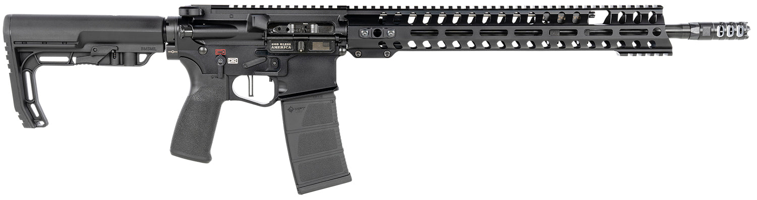 Patriot Ordnance Factory 00856 Renegade +  5.56x45mm NATO 16.50" 30+1 Black Hard Coat Anodized Black Nitride 6 Position 