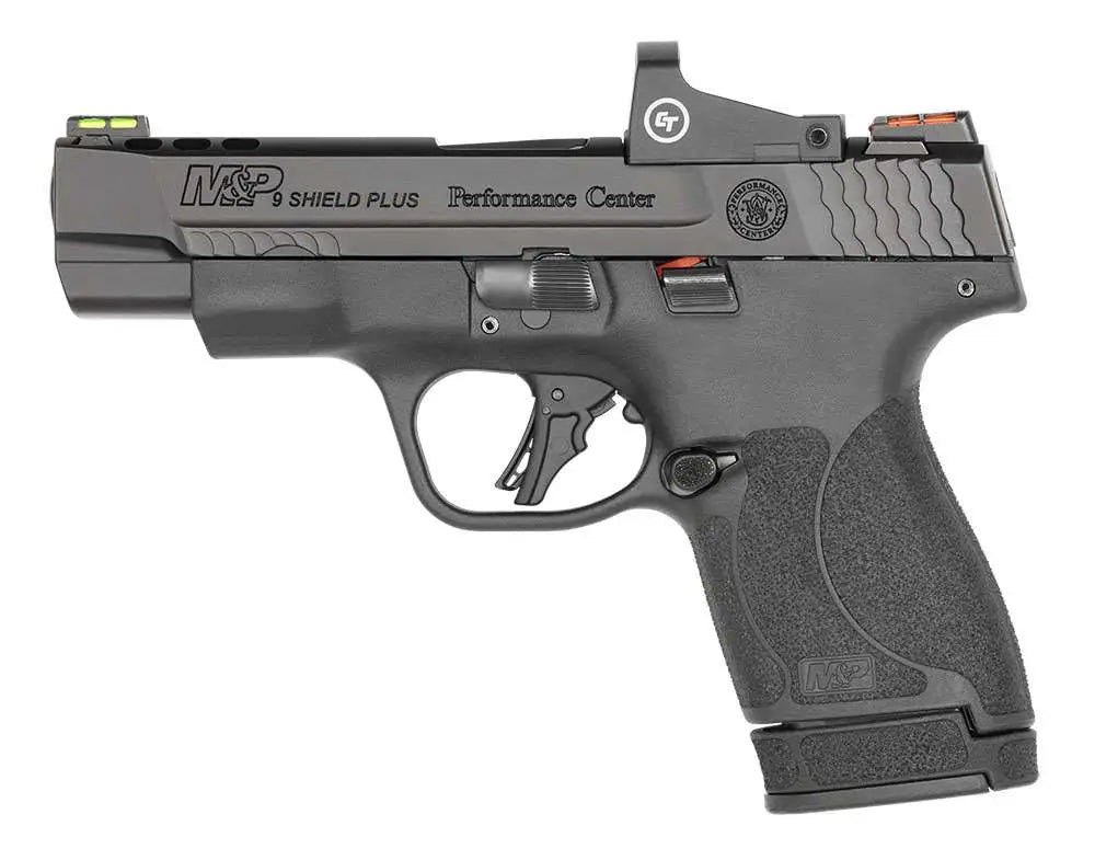 dSMITH & WESSON PC M&P 9 SHIELD PLUS PSTL WRD NTS 4" 10/13RD