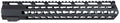 Aim Sports MTK13H308 AR Handguard  13.50" High KeyMod Style Made of 6061-T6 Aluminum with Black Anodized Finish for 308 