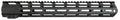Aim Sports MTM15L308 AR Handguard  15" Low M-LOK Style Made of 6061-T6 Aluminum with Black Anodized Finish for 308 Cal A