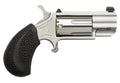 North American Arms PUGD Pug  22 WMR 5 Shot 1" Stainless Steel Barrel, Frame & Cylinder, Black Pebbled Rubber Grip, Expo