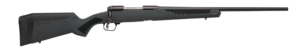 Savage Arms 57061 110 Hunter Full Size 223 Rem 4+1 22" Matte Black Button-Rifled Barrel, Matte Black Drilled & Tapped Ca