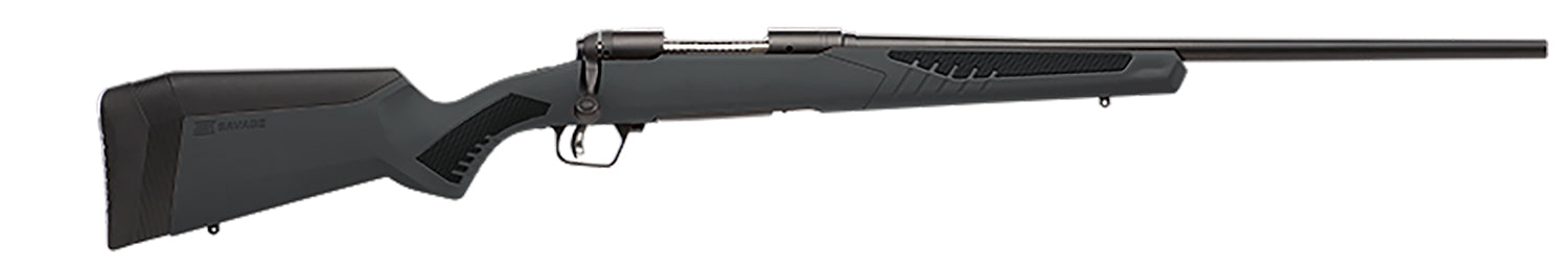 Savage Arms 57039 110 Hunter Full Size 270 Win 4+1 22" Matte Black Button-Rifled Barrel, Matte Black Drilled & Tapped Ca