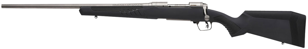 Savage Arms 57058 110 Storm Full Size 7mm Rem 3+1 24" Matte Button-Rifled Barrel, Matte Drilled & Tapped Stainless Steel