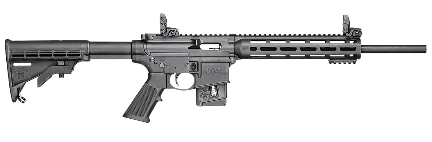 Smith & Wesson 10207 M&P15 *State Compliant 22 LR 10+1 16.50" Matte Black Steel Barrel & Picatinny Rail Aluminum Receive